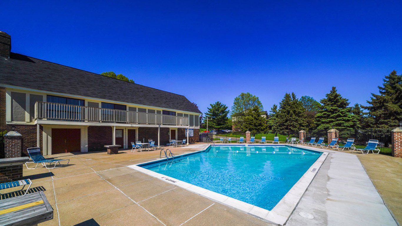 Pool at Concord Place Apartments (2 of 3)