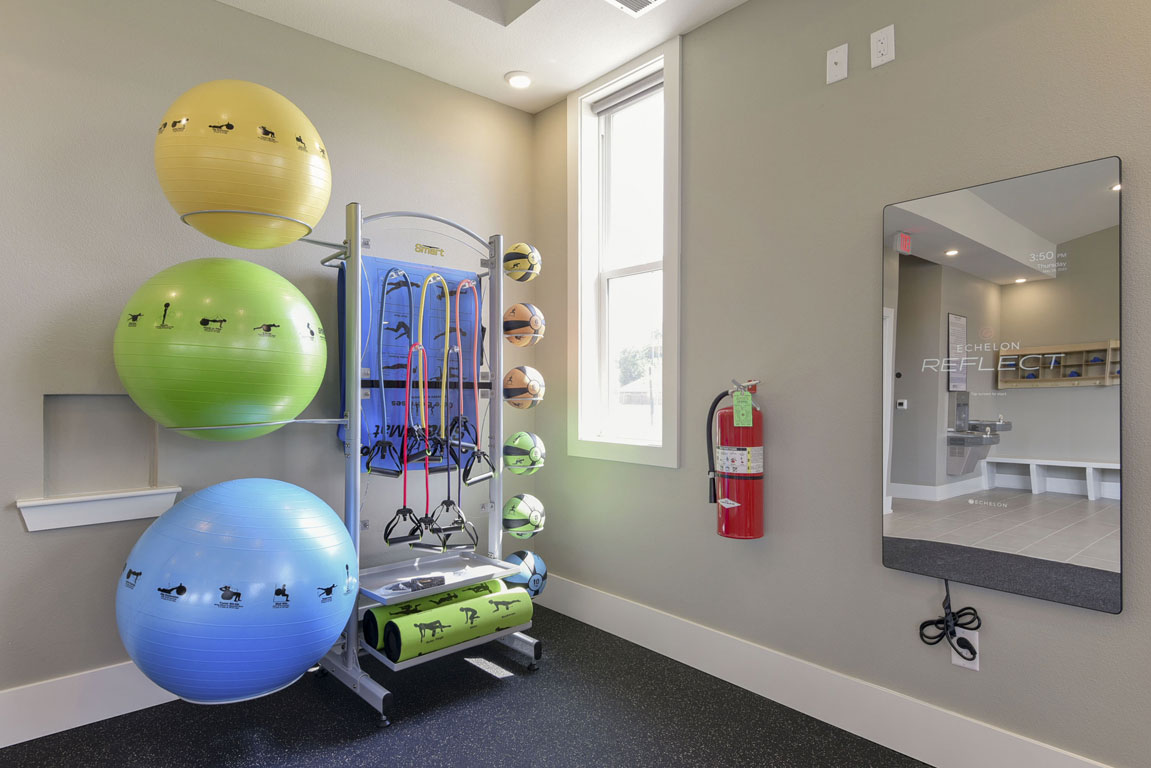 Gym at Dodson Pointe Apartment Homes (3 of 3)