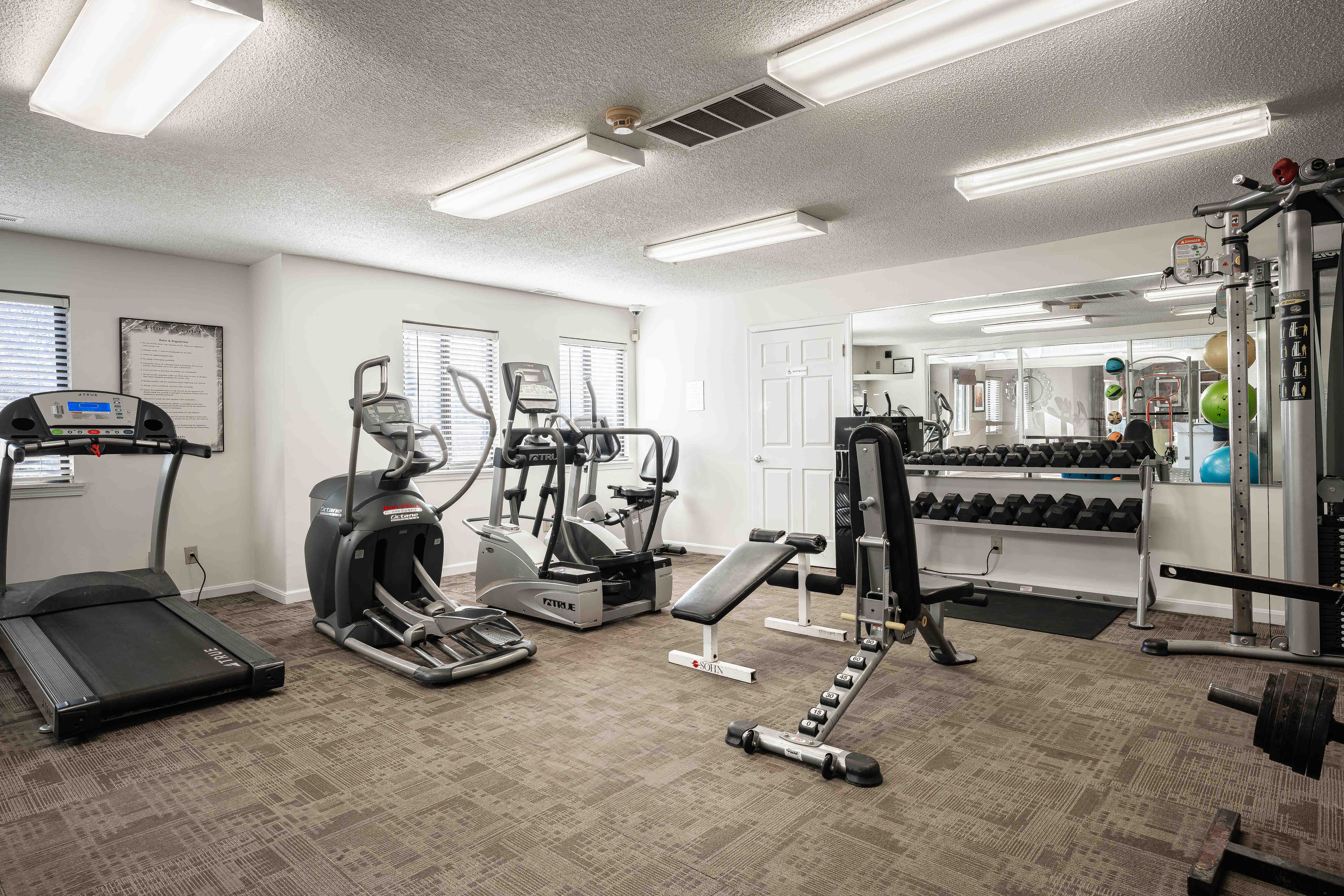 Gym at Scarborough Lake Apartments (1 of 2)