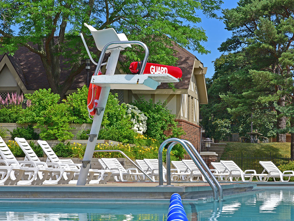 Pool at The Village Apartments (3 of 3)