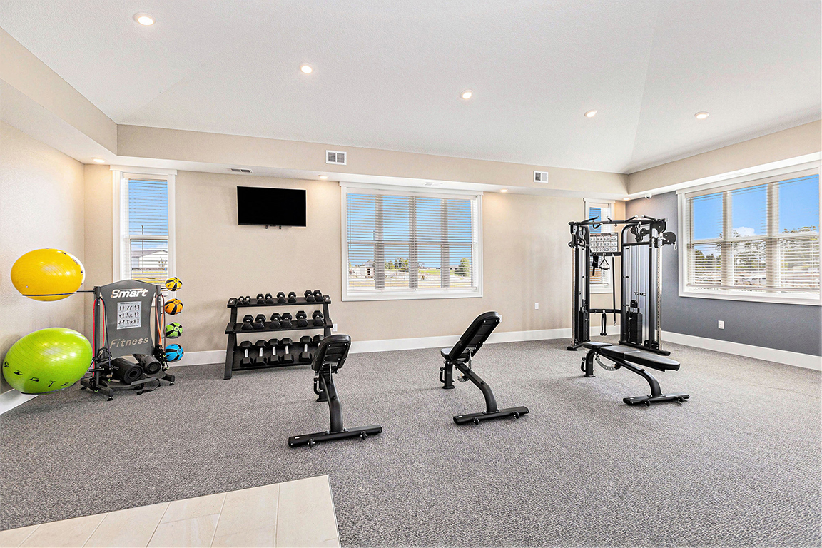 Gym at Eagle Ridge Apartment Homes (2 of 2)