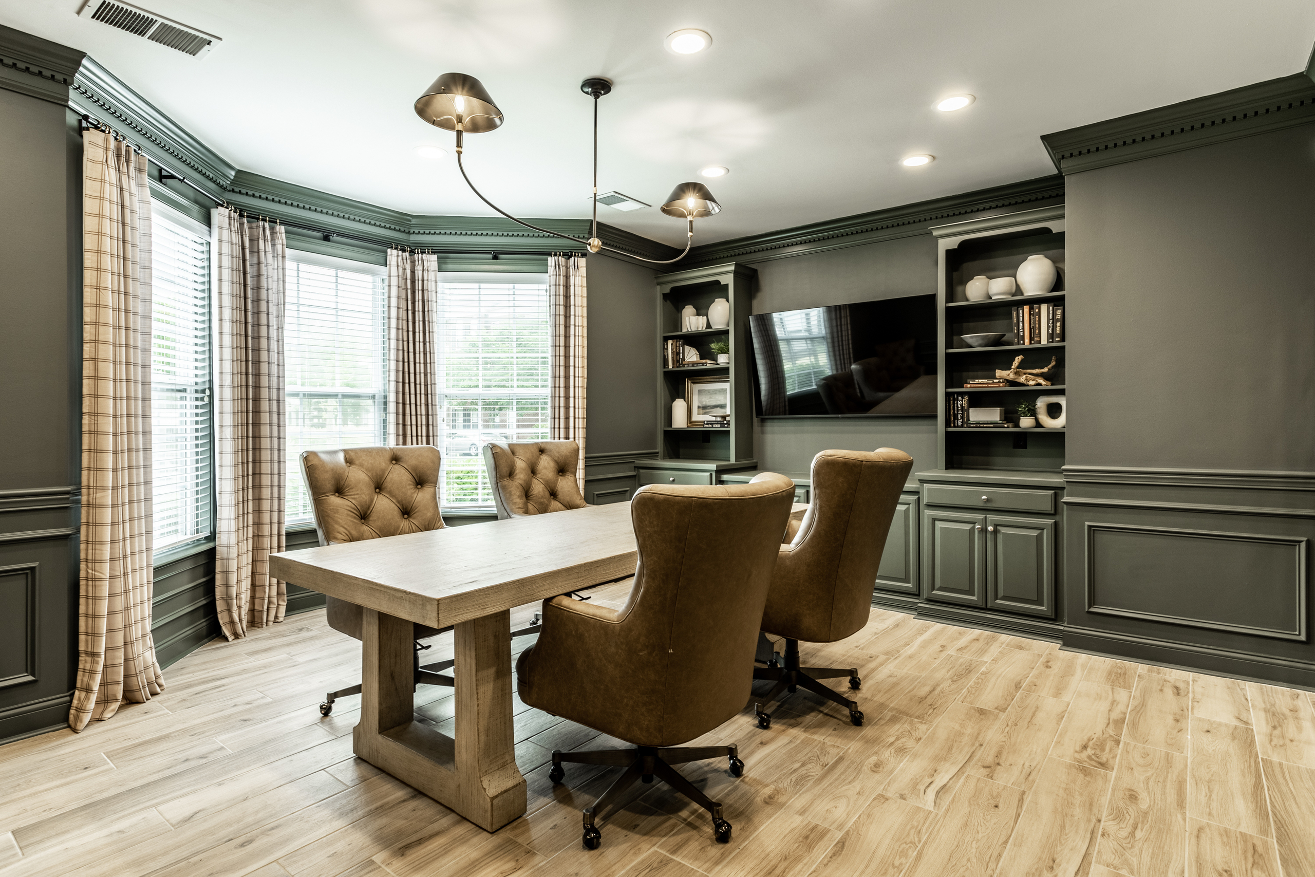 Work space at Alexandria of Carmel Apartments (2 of 6)