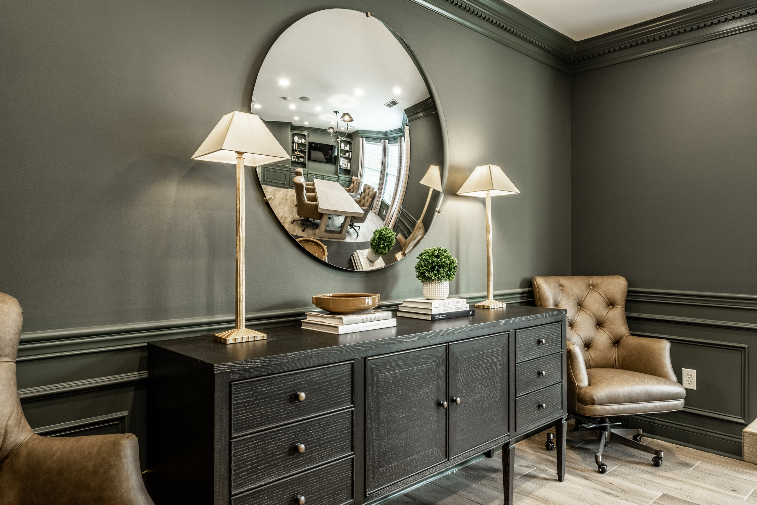 Work space at Alexandria of Carmel Apartments (4 of 6)