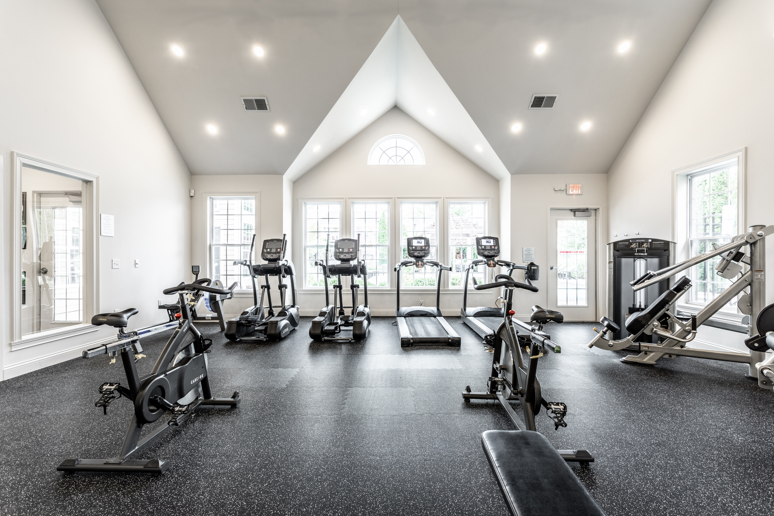 Gym at Alexandria of Carmel Apartments (2 of 2)