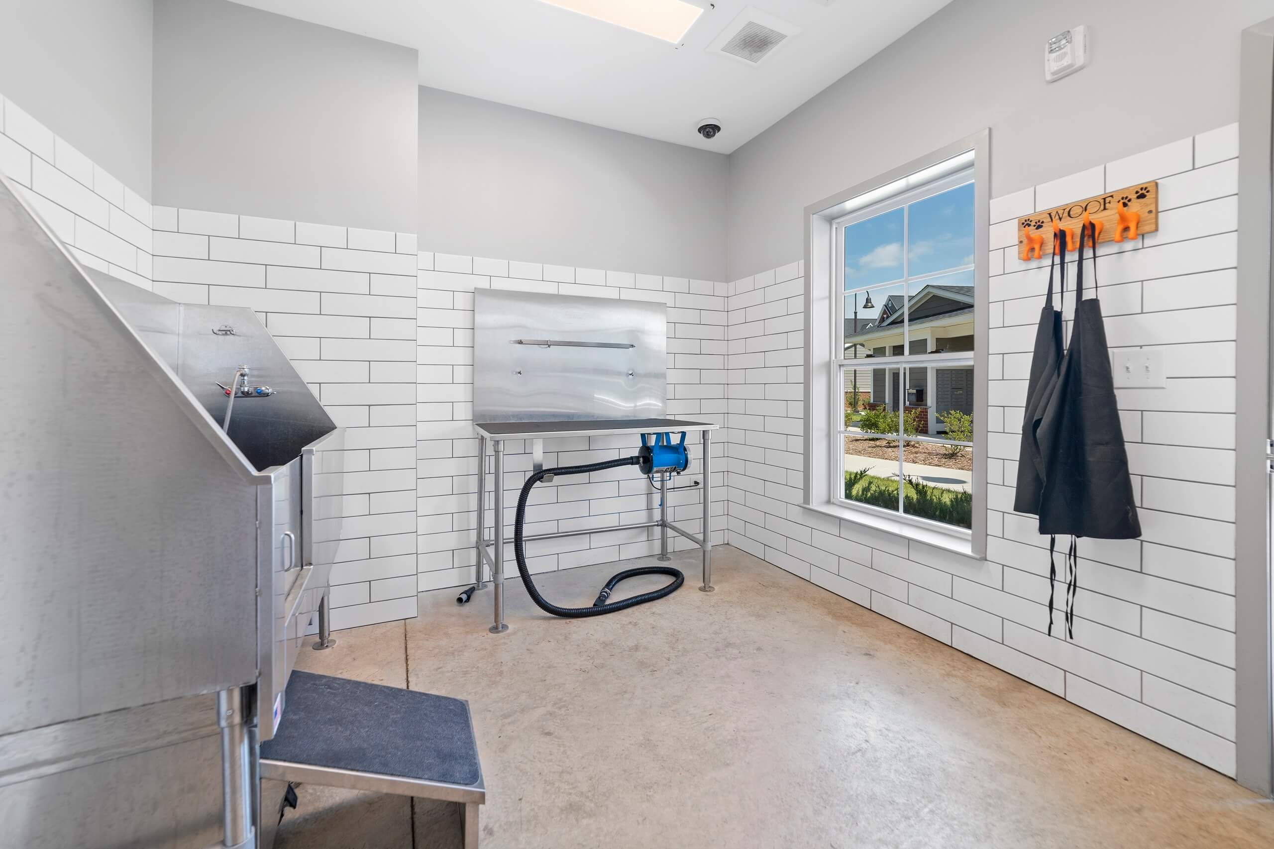 Pet wash at Montgomery Place Apartments