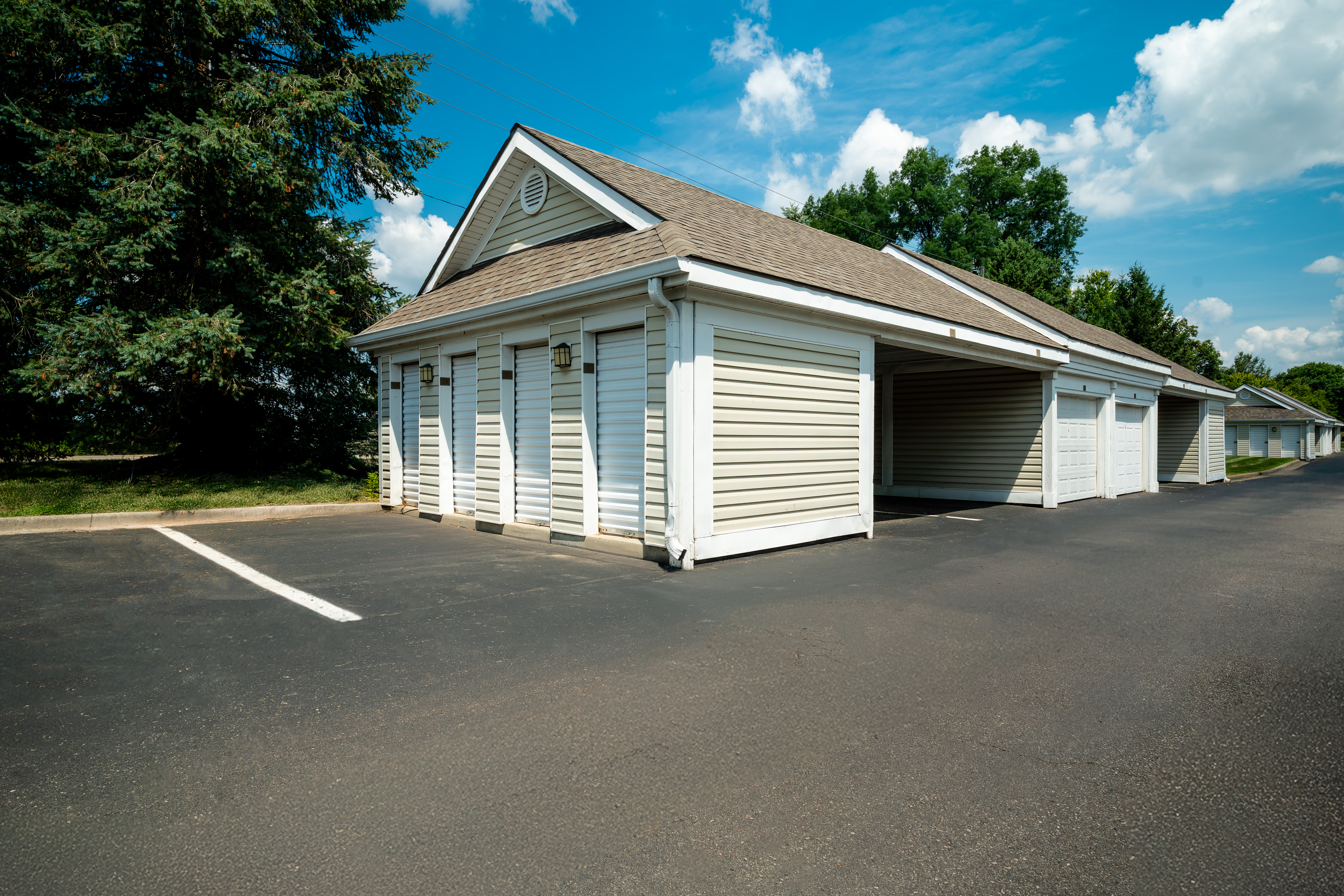 Parking at Latitudes Apartments