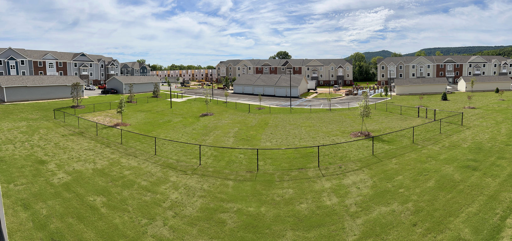 Dog park at The Grove Apartment Homes
