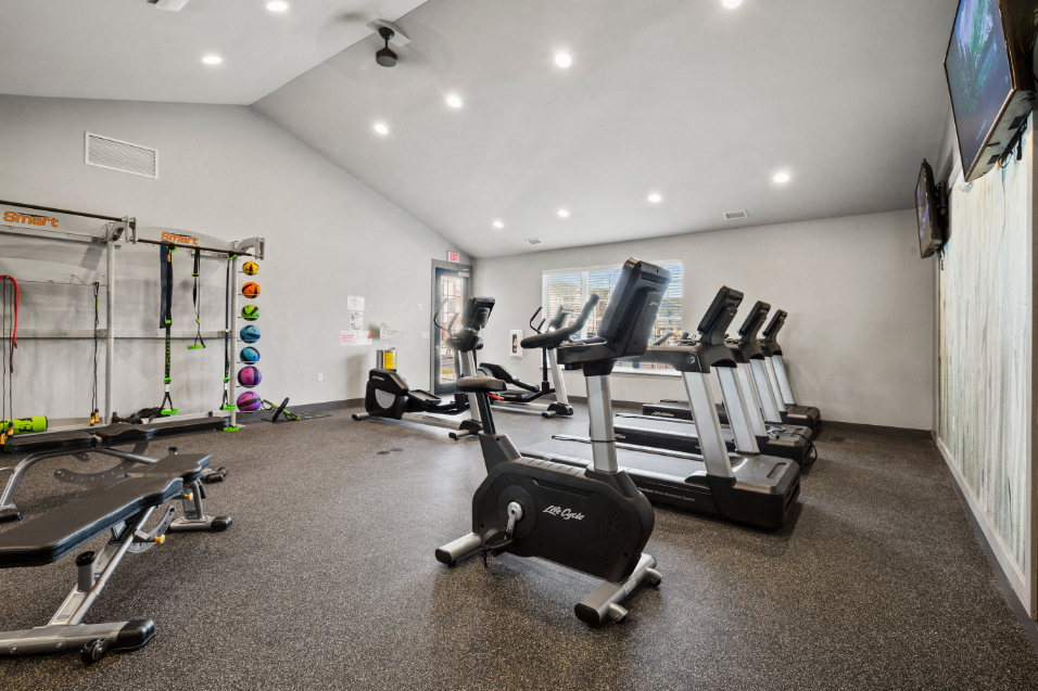 Gym at River Hills Apartments (2 of 3)