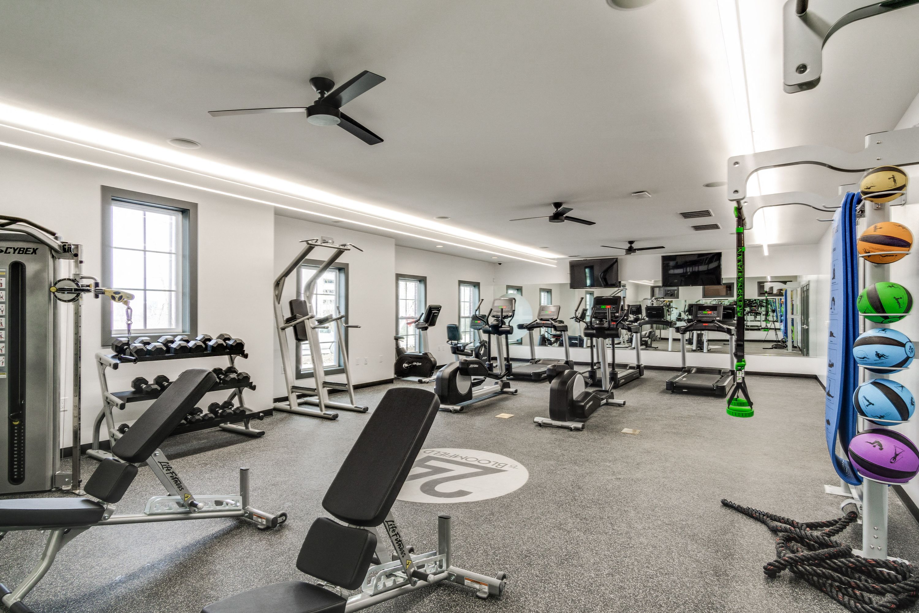 Gym at 24 at Bloomfield (1 of 2)