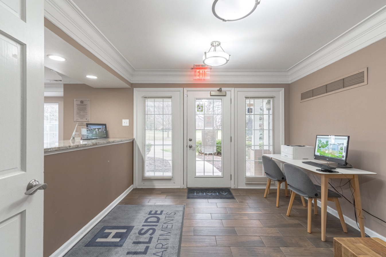 Lobby at Hillside Apartments (1 of 2)