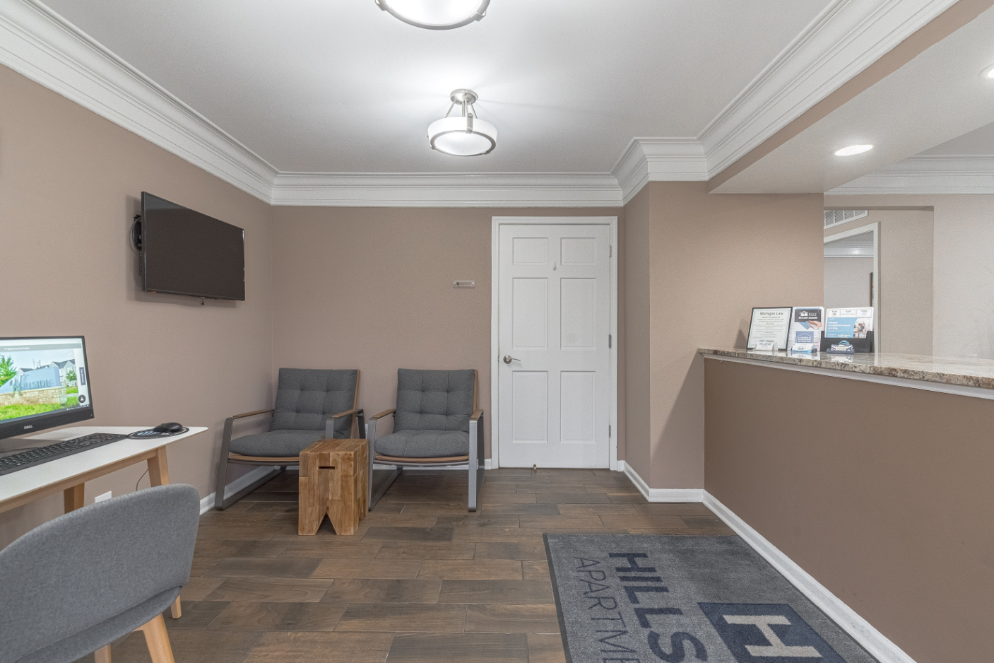 Lobby at Hillside Apartments (2 of 2)