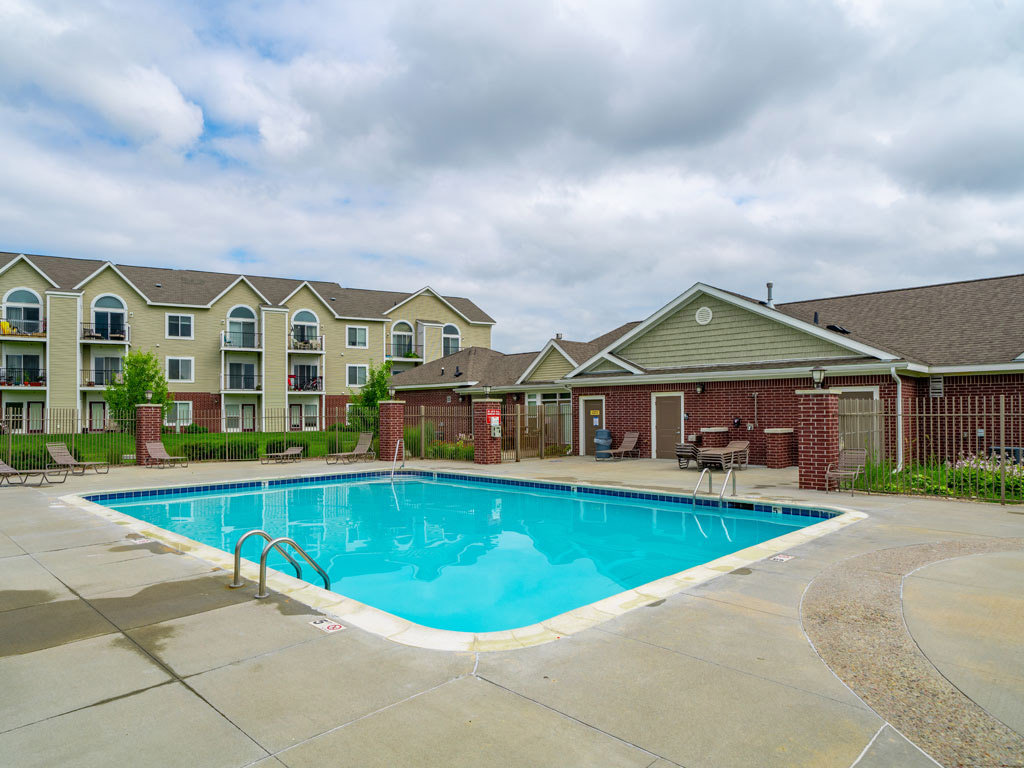 Pool at Lynbrook Apartments and Townhomes (3 of 3)