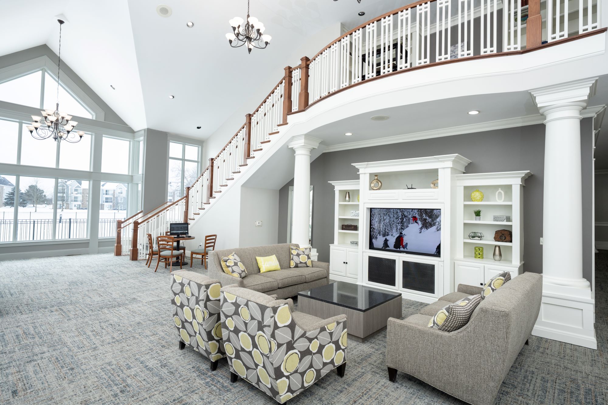 Lobby at Northport Apartments (1 of 3)
