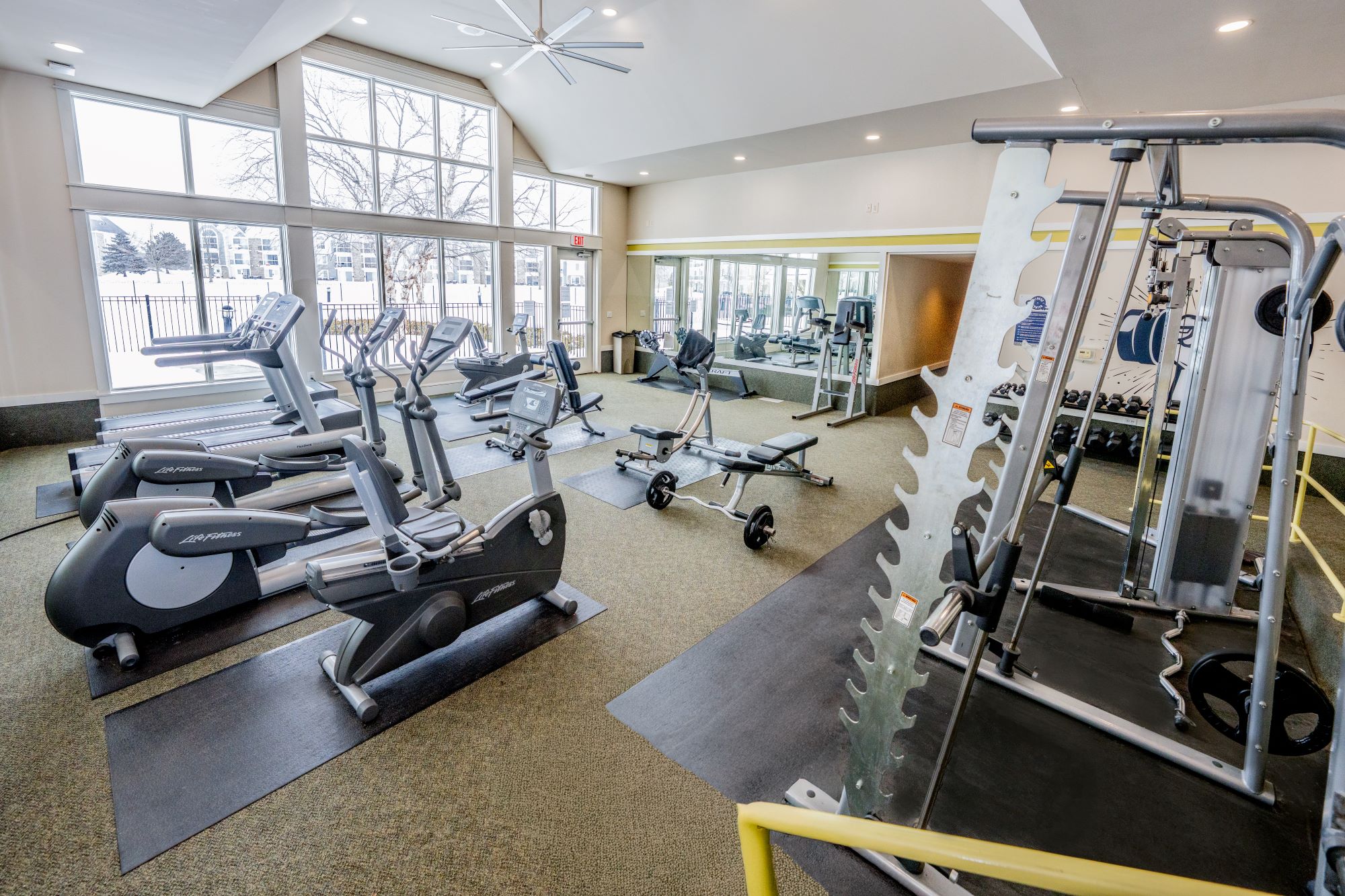 Gym at Northport Apartments (1 of 2)