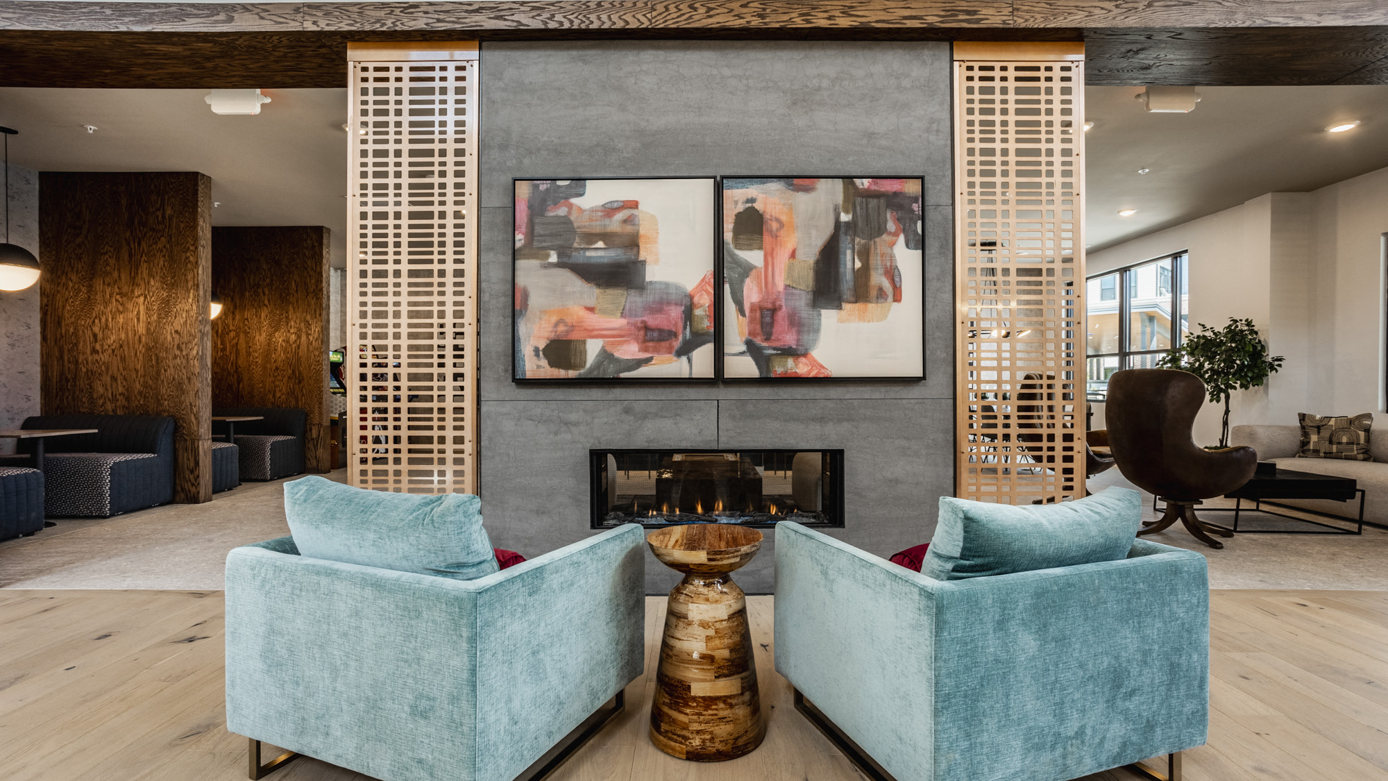 Lobby at Nuvo Flats (6 of 8)