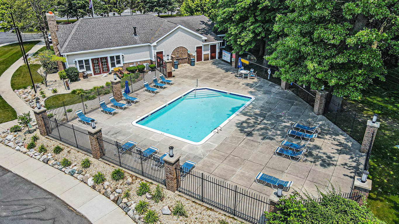 Pool at Orchard Lakes Apartments (1 of 3)