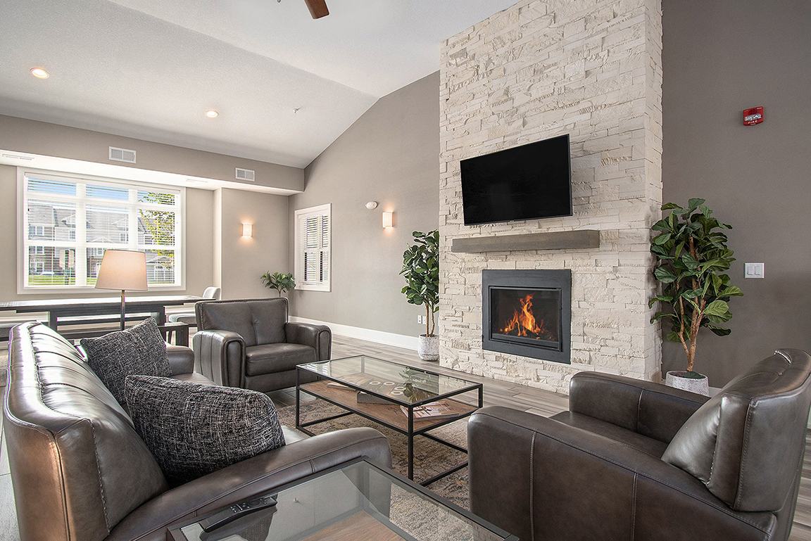 Lobby at Strathmore Apartment Homes