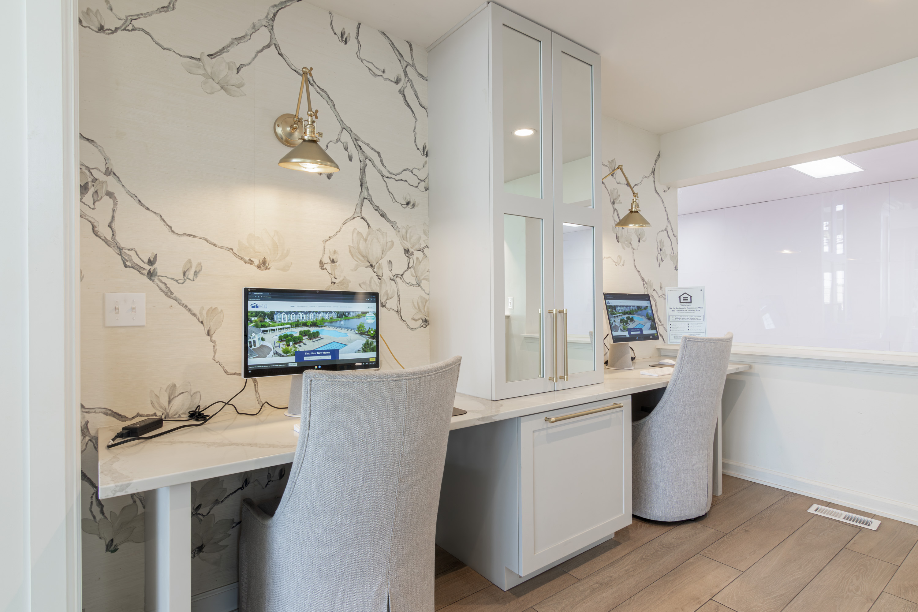 Work space at Sundance Apartments