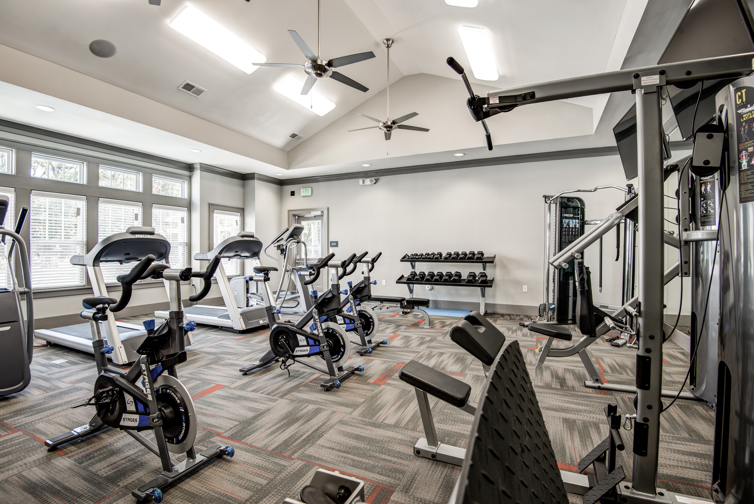 Gym at The Retreat Apartments