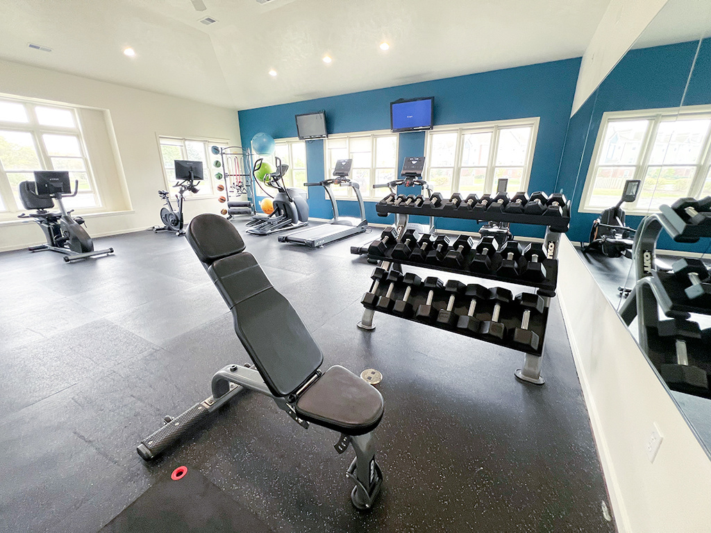 Gym at Tracy Creek Apartment Homes (2 of 2)