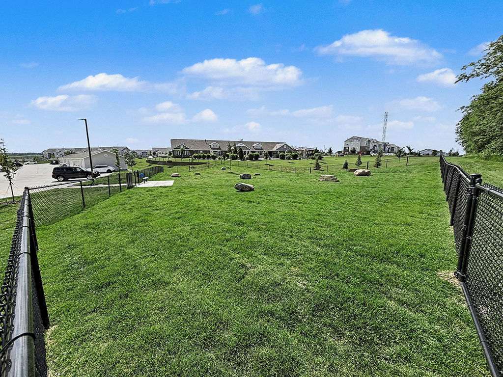 Dog park at Trade Winds Apartment Homes