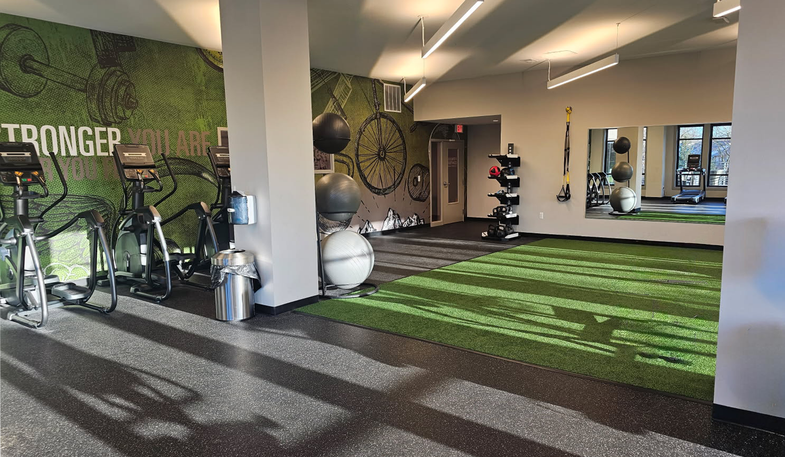 Gym at The Village Apartments (2 of 3)