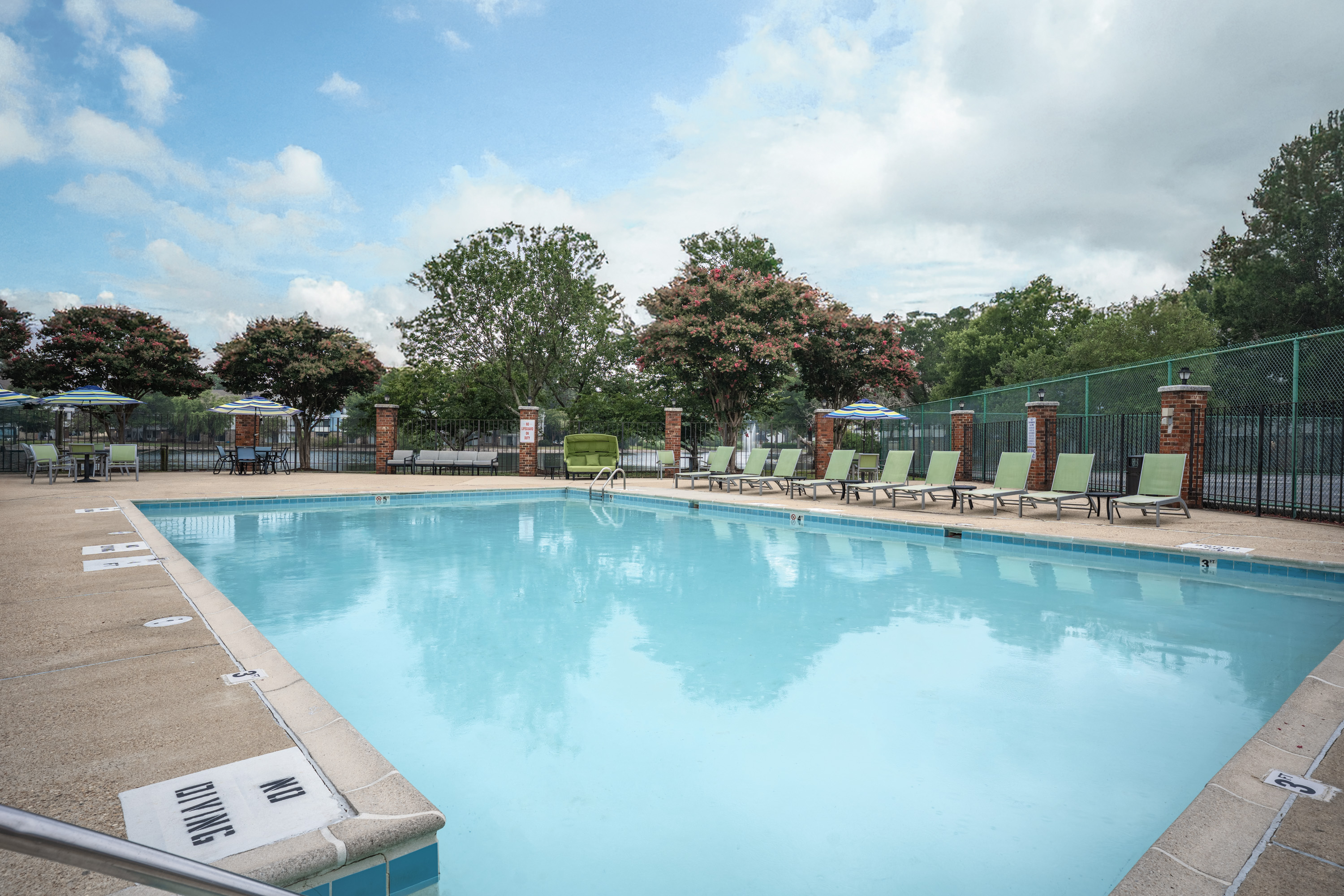 Pool at WaterFront Apartments