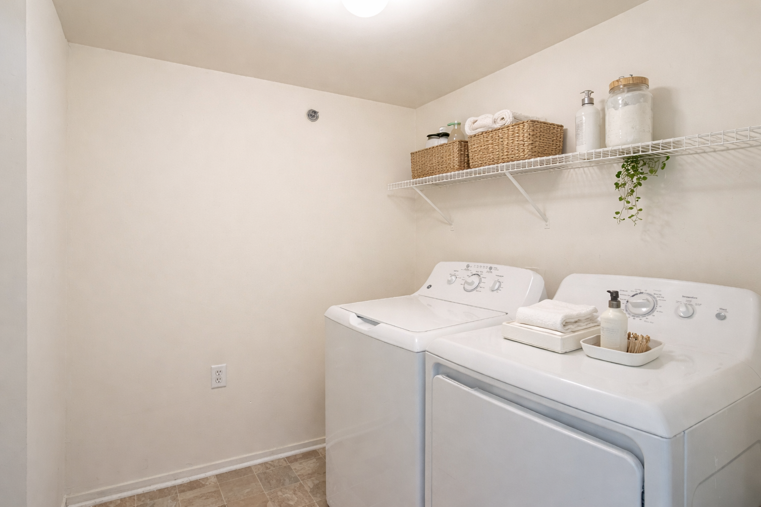 Laundry room at Westlake Apartments