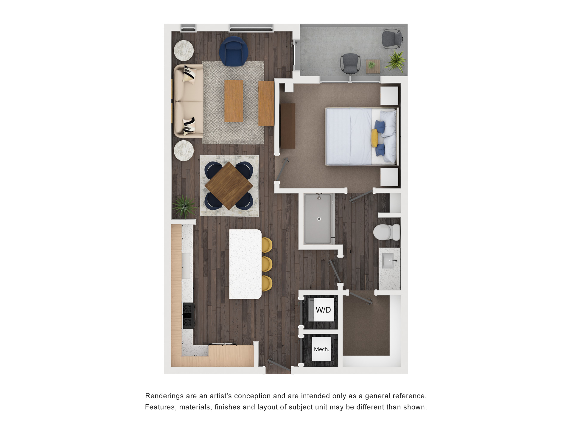A1 floor plan