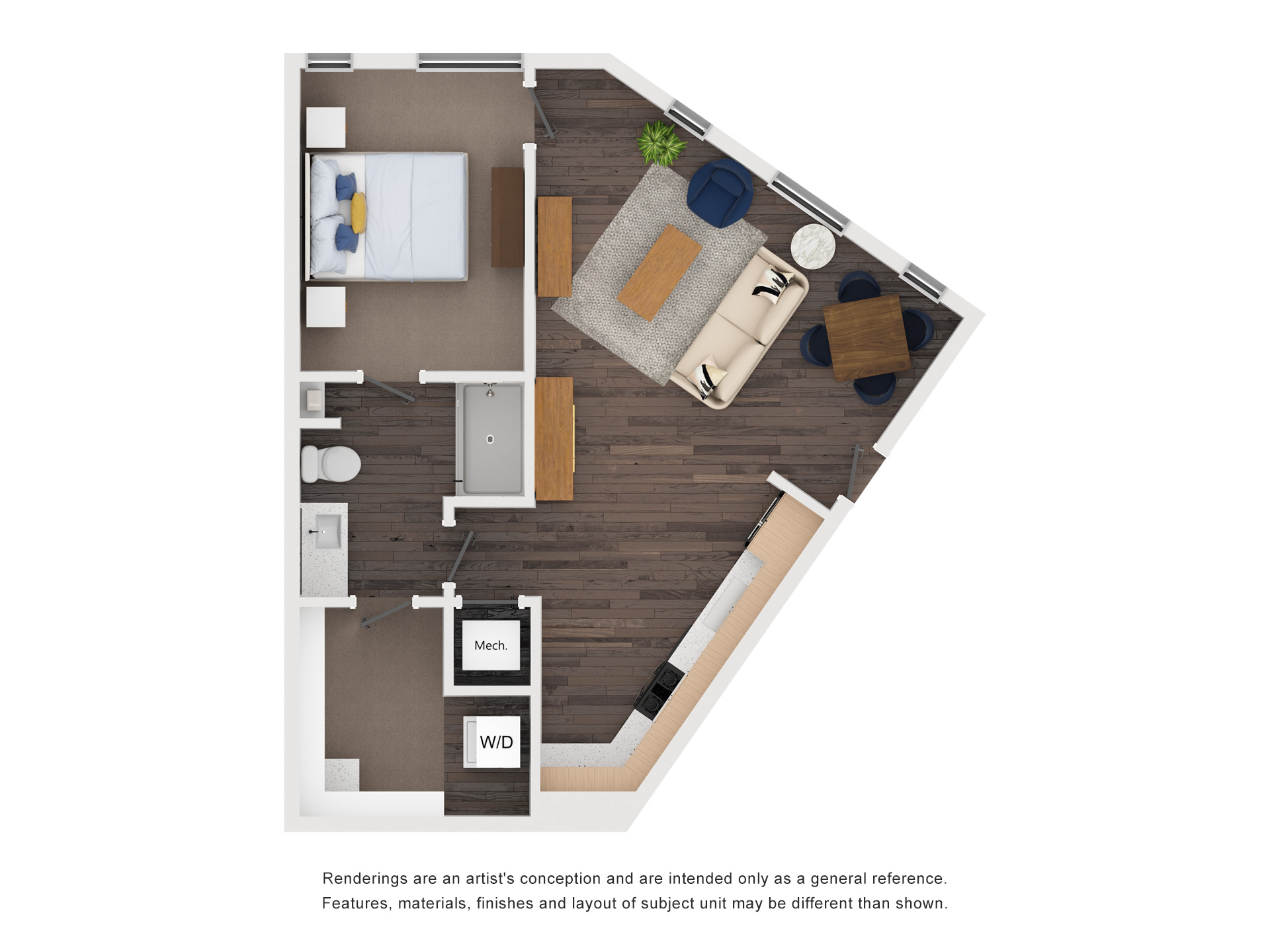 A2 floor plan