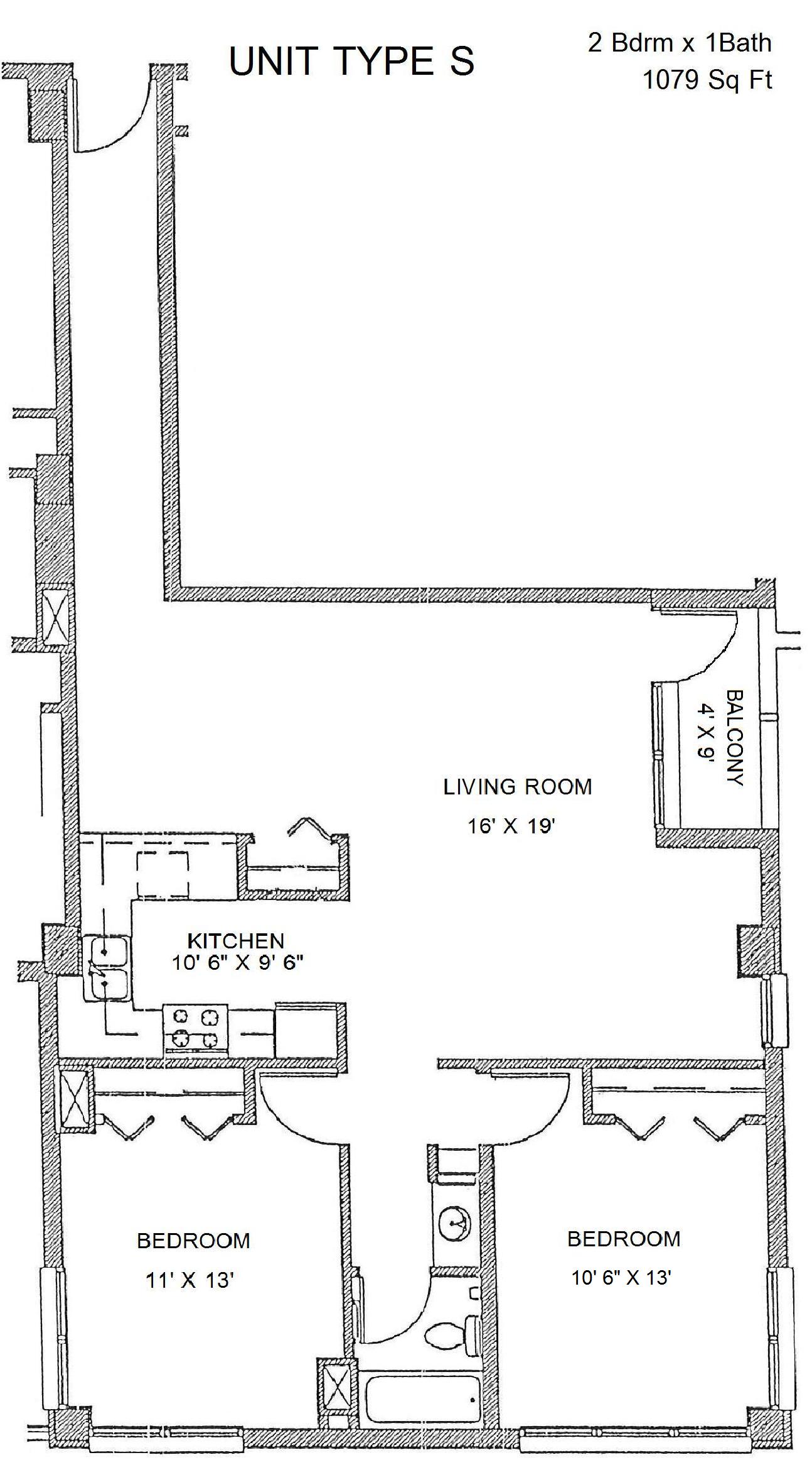 Eisenhower floor plan