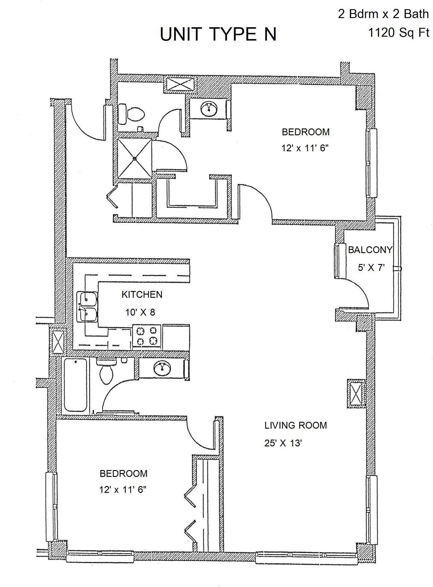 Ponderosa floor plan