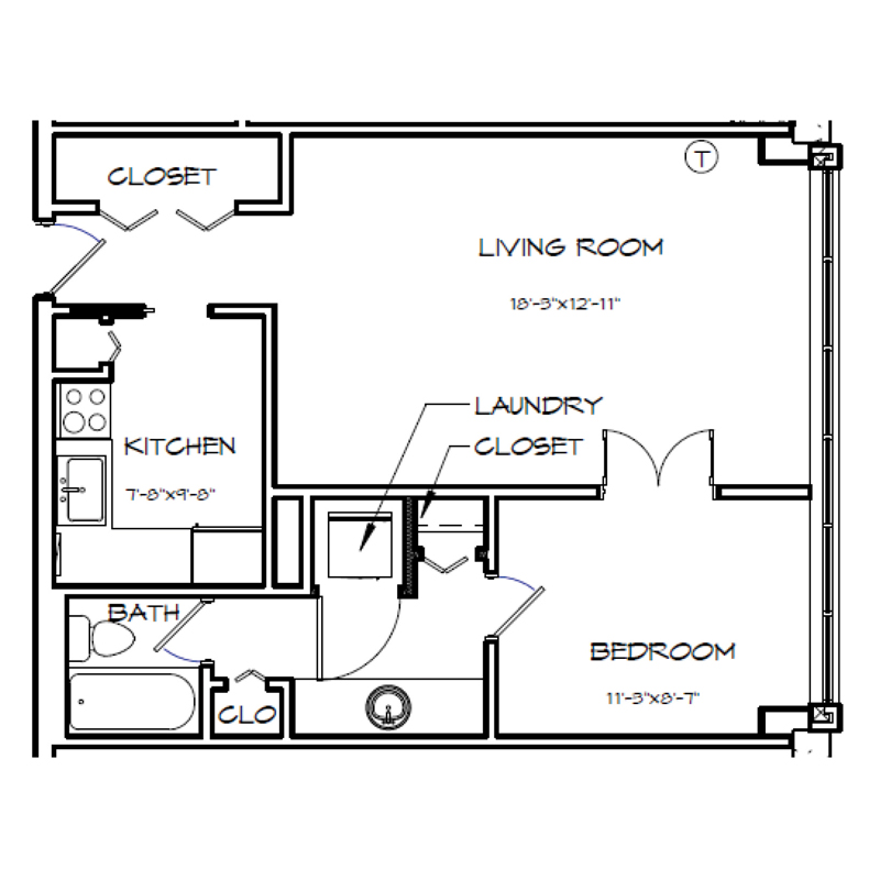 A3 WF 80 floor plan