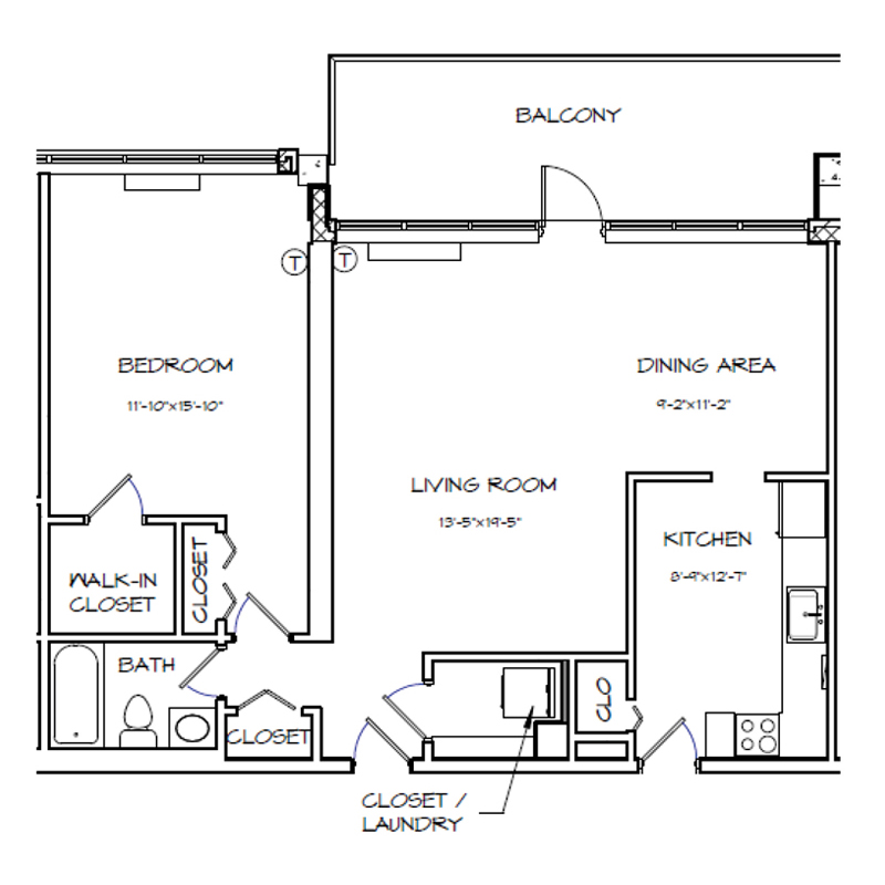 A12 floor plan