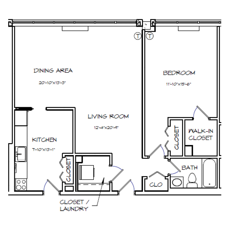 A14 floor plan
