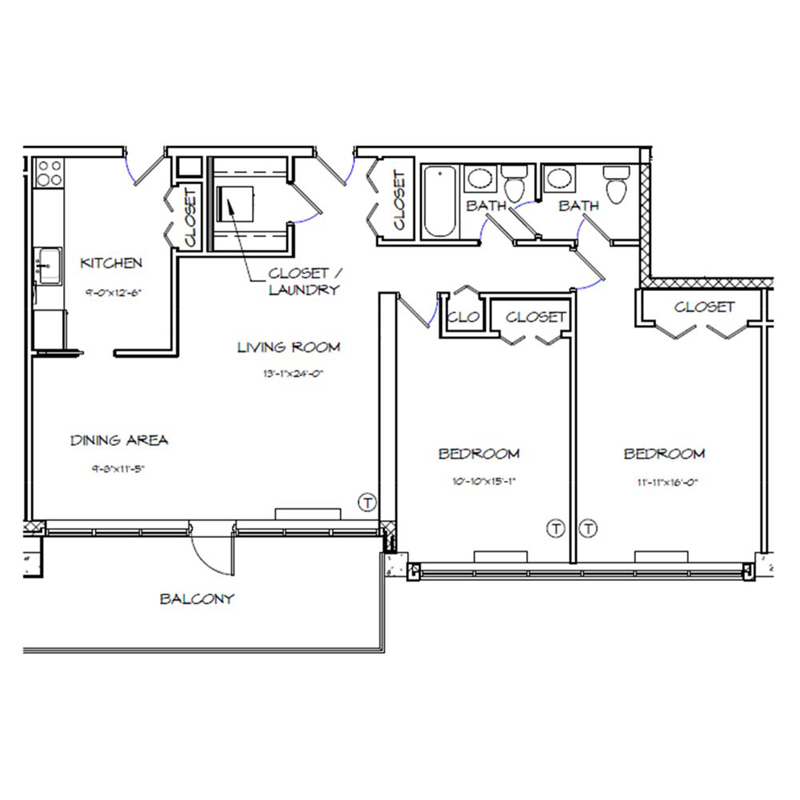 B6 floor plan