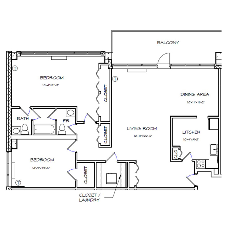 B9 floor plan