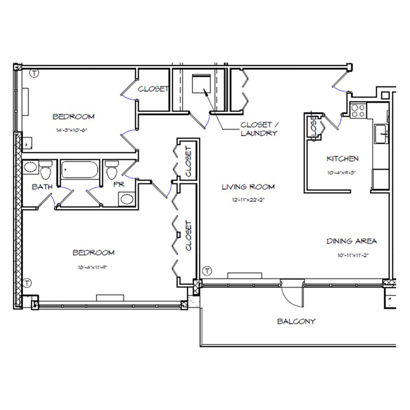 B10 floor plan