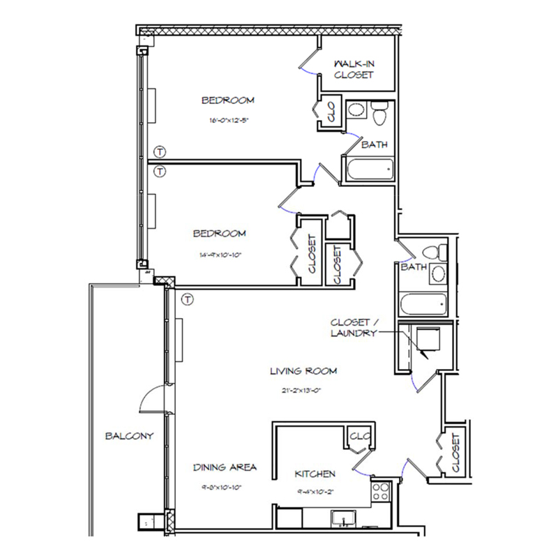 B8 WF 80 floor plan