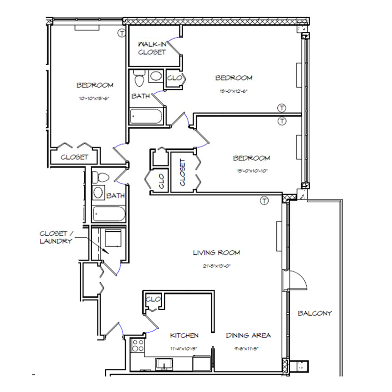 C1 floor plan