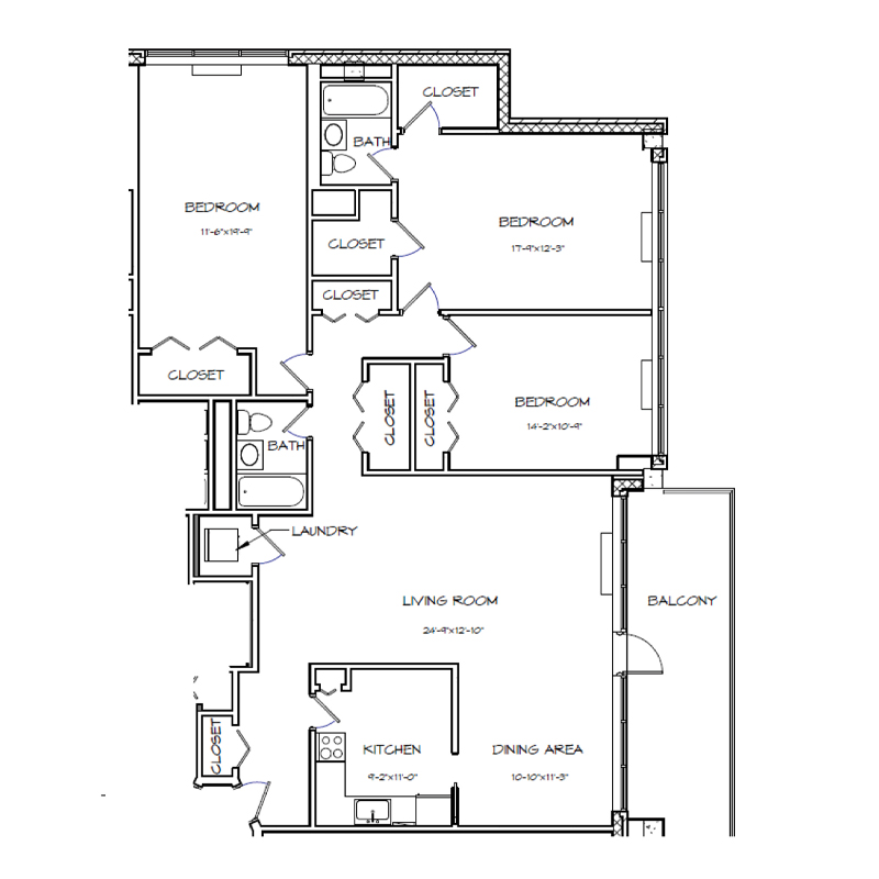 C2 floor plan