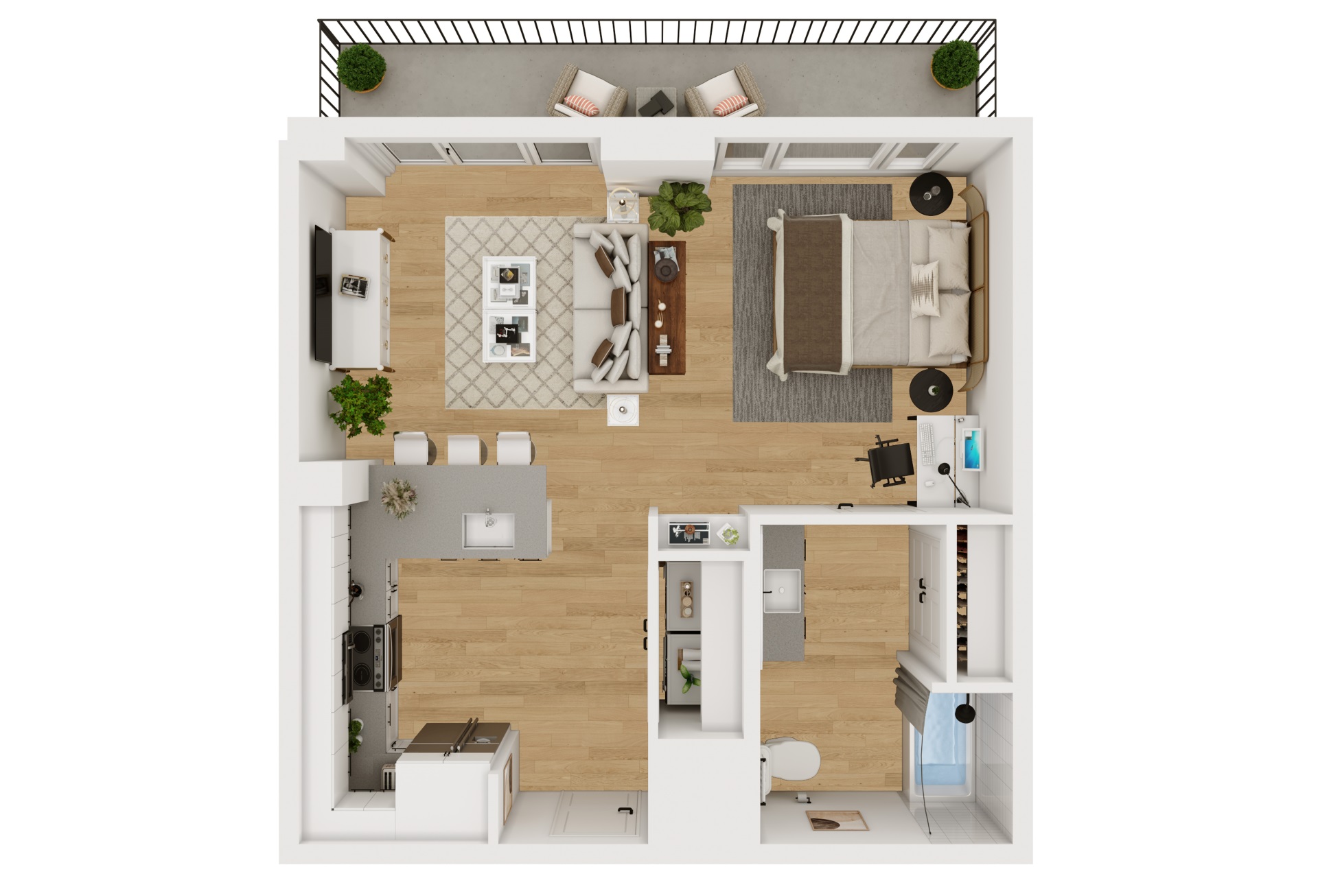 A1 LW floor plan