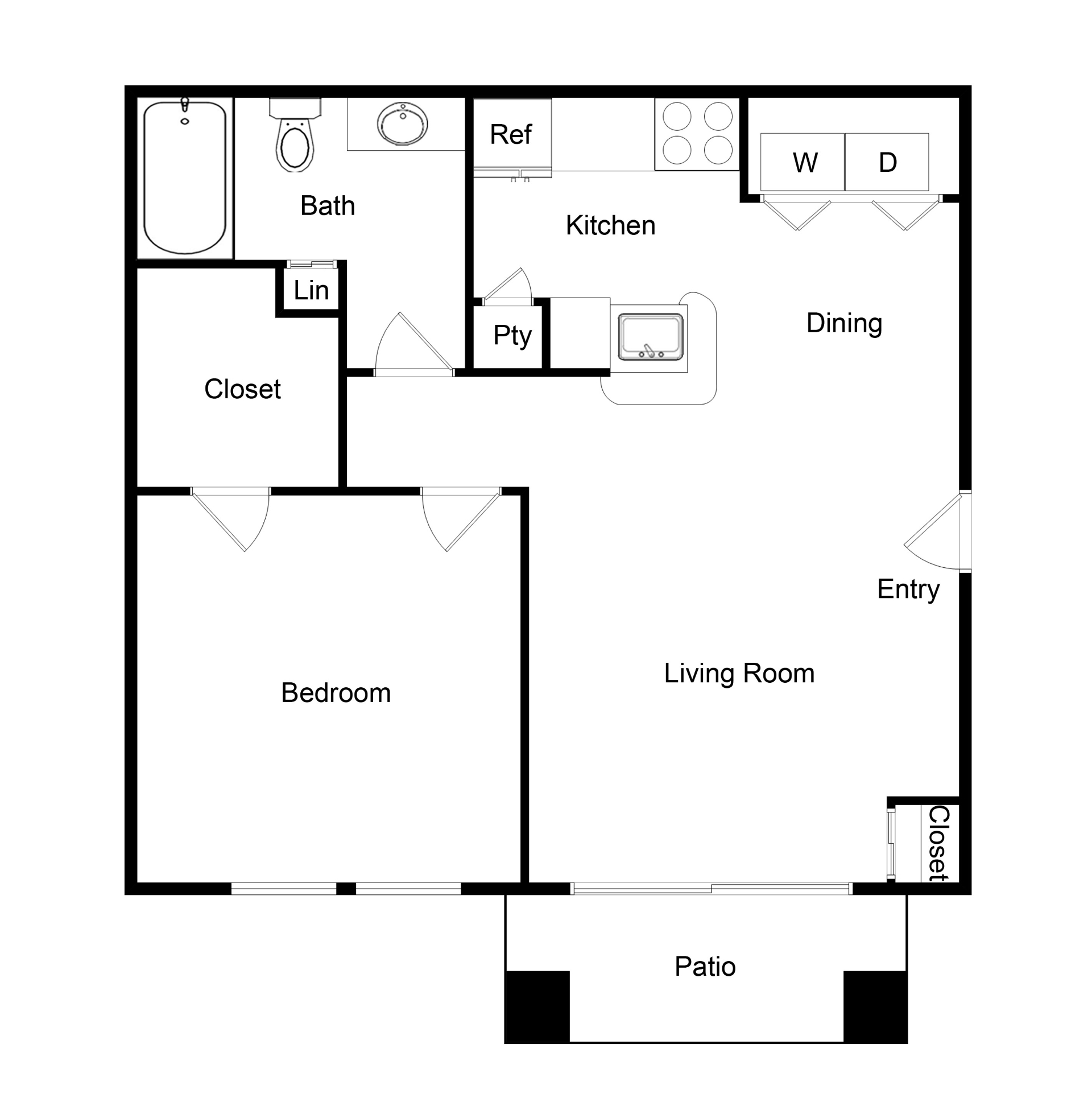 A1 floor plan