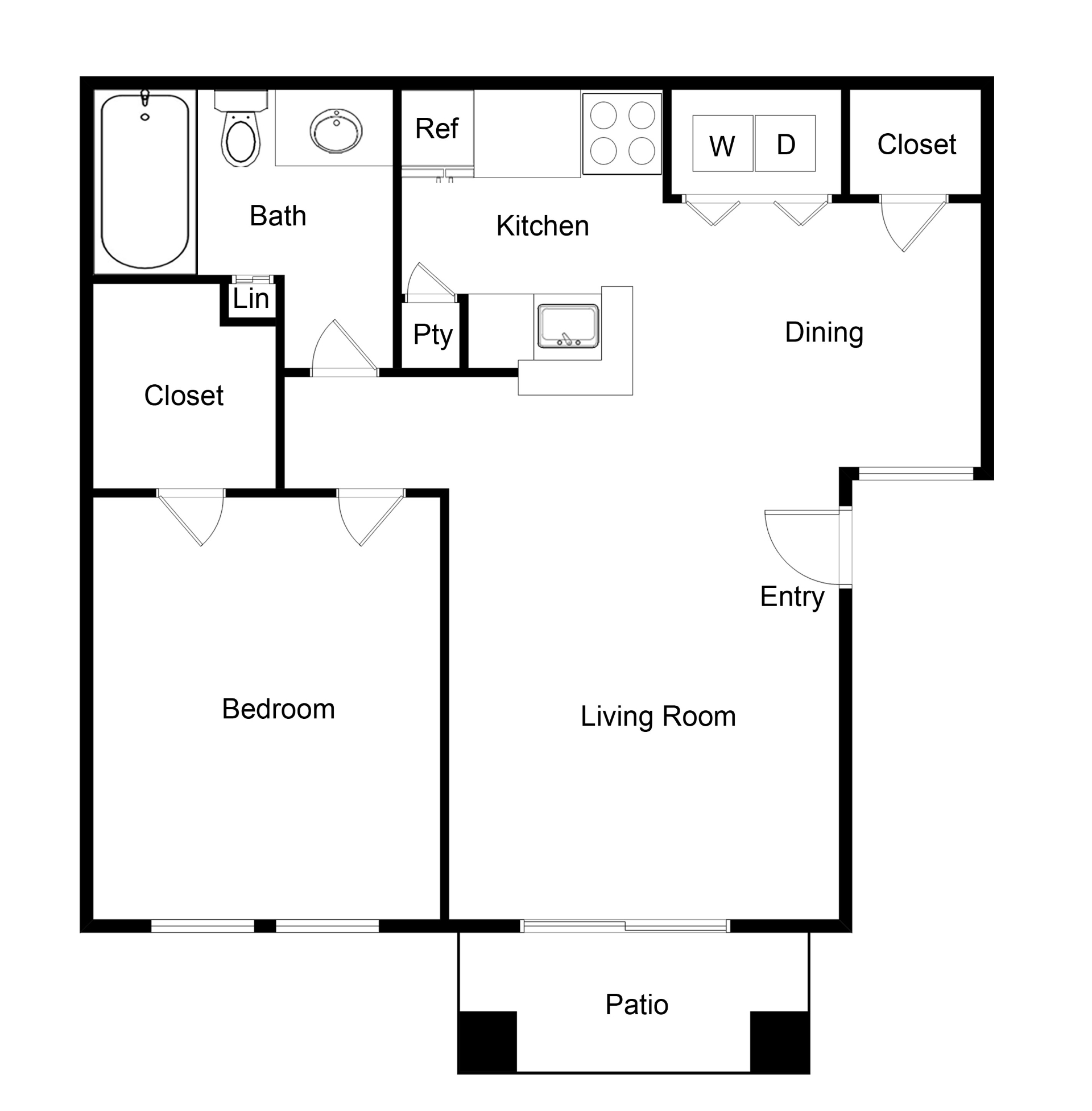 A2 floor plan