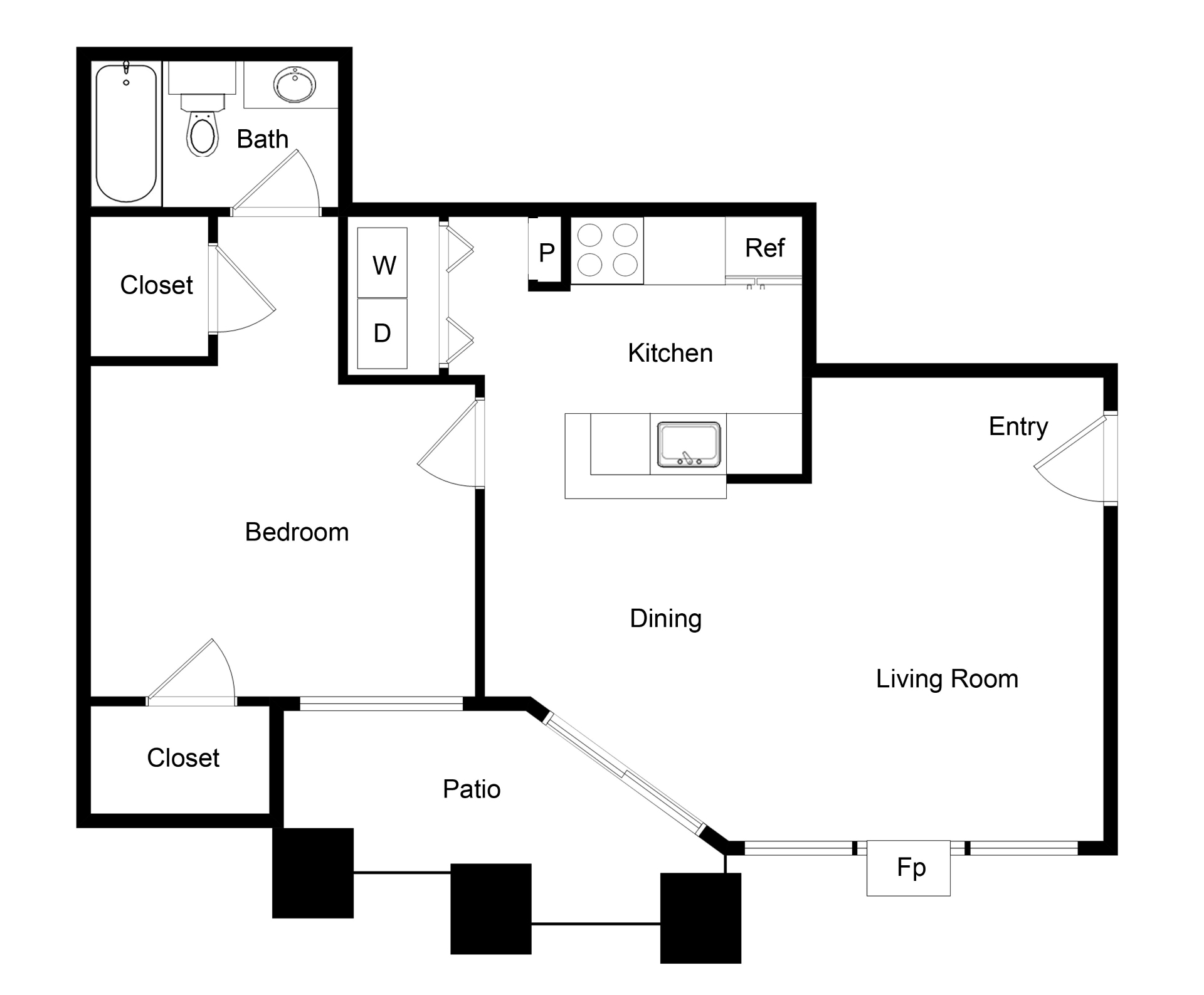 A6 floor plan