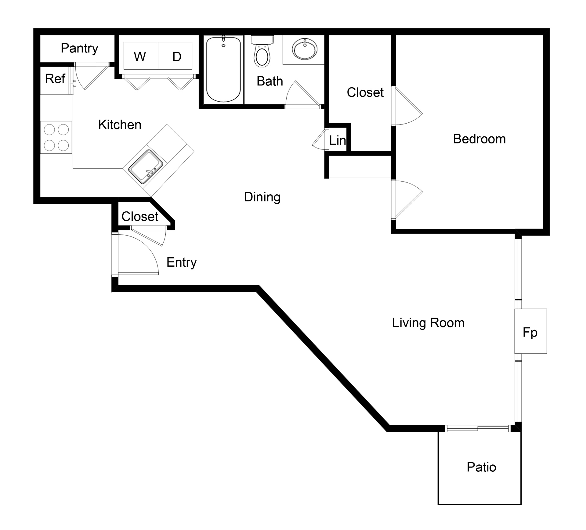 A9 floor plan