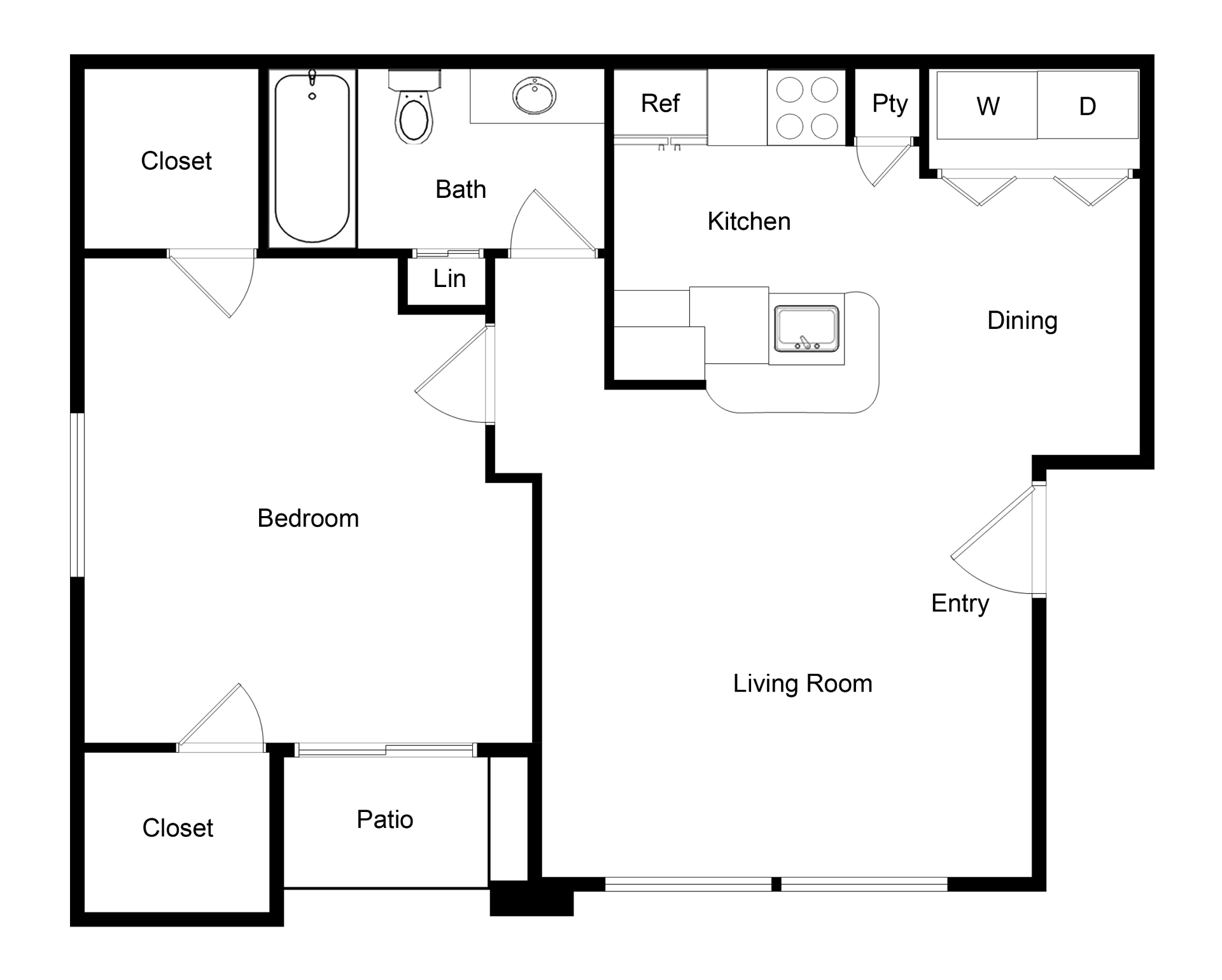 AA floor plan