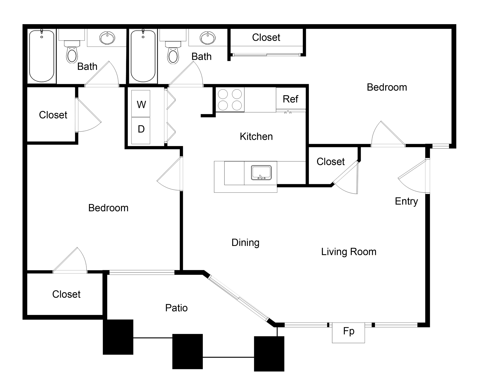 B2 floor plan