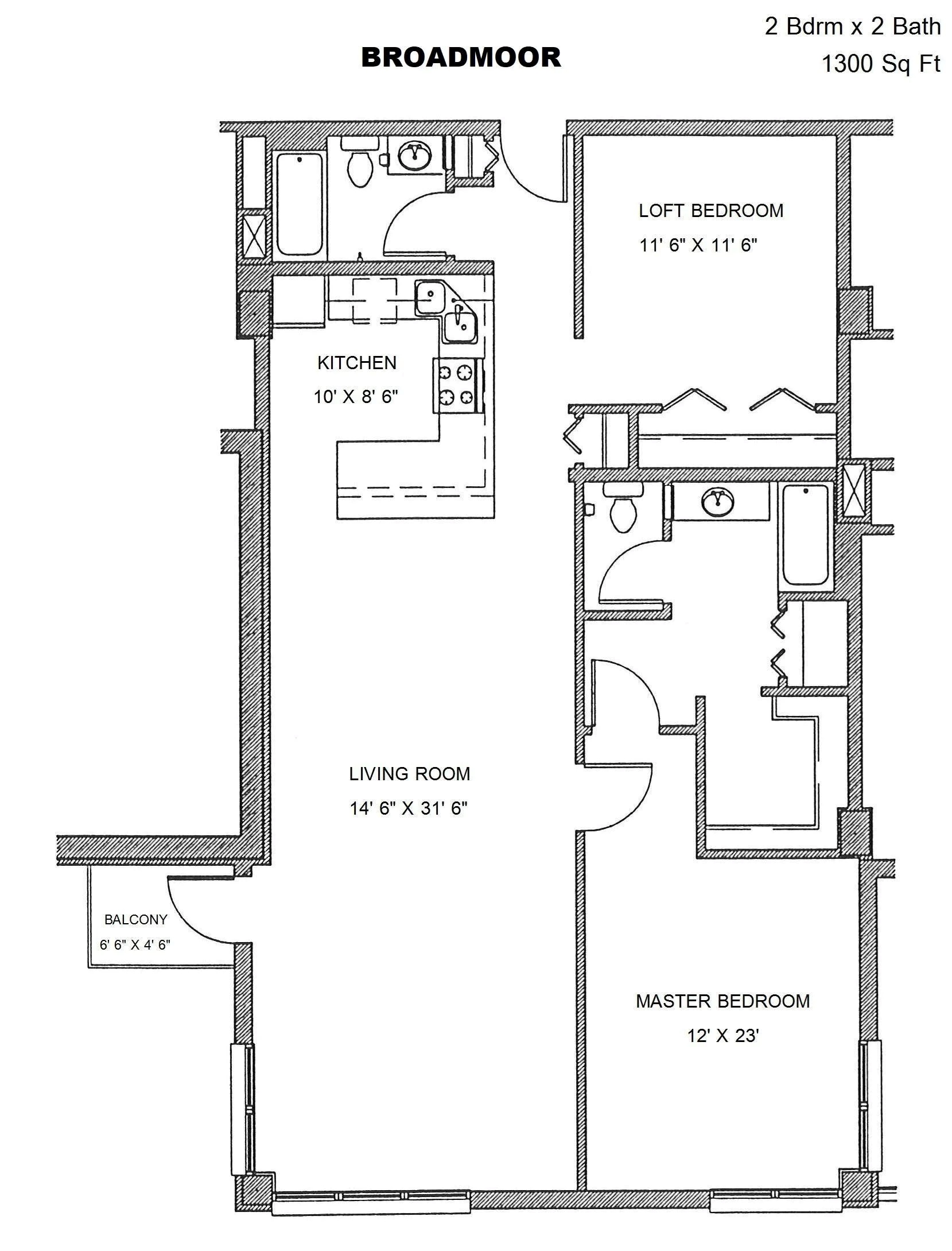 Broadmoor floor plan