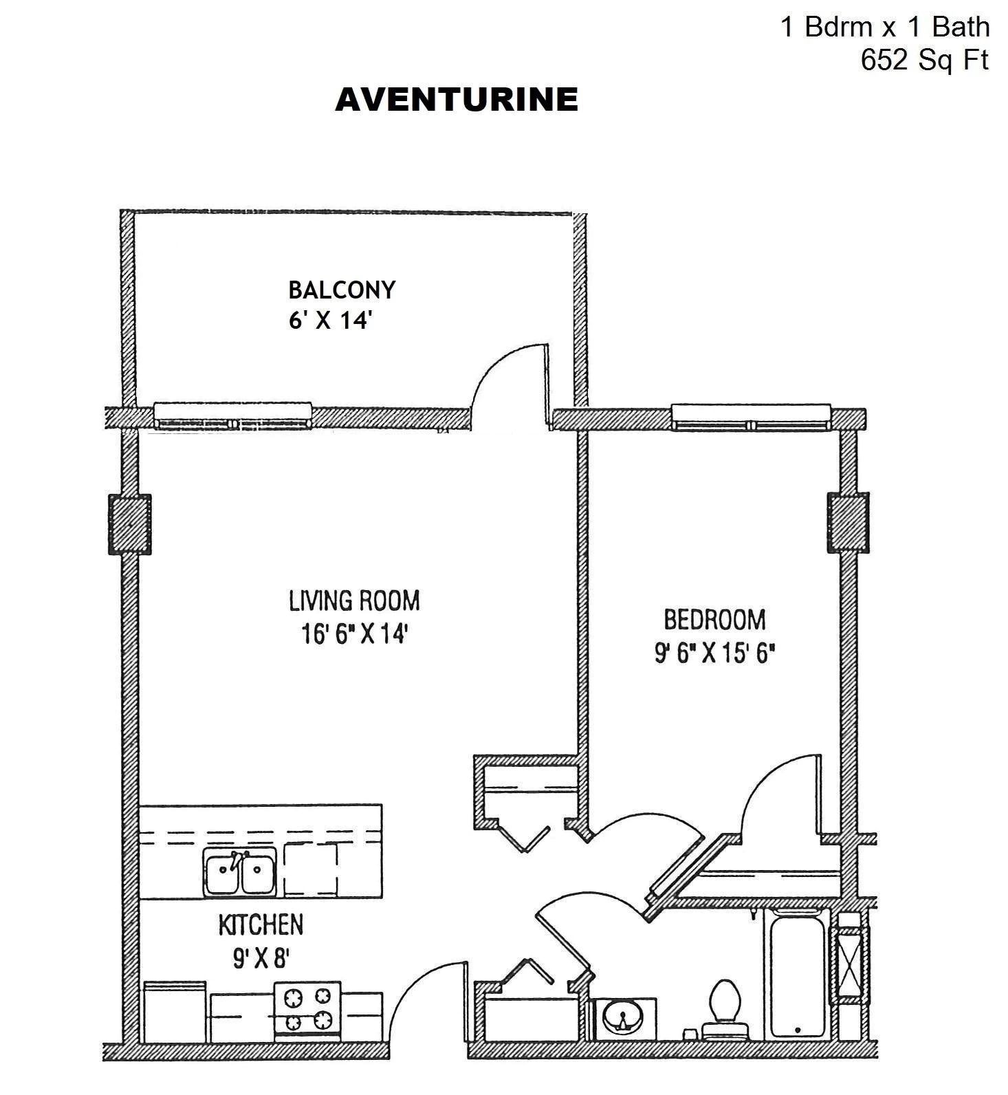 Aventurine floor plan